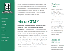 Tablet Screenshot of cfmf.org